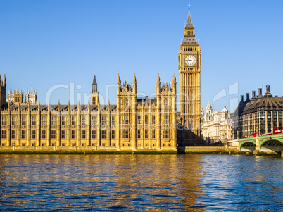 Houses of Parliament, London HDR