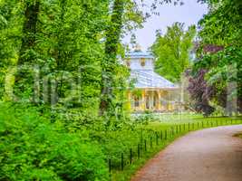 Tea house in Park Sanssouci in Potsdam HDR
