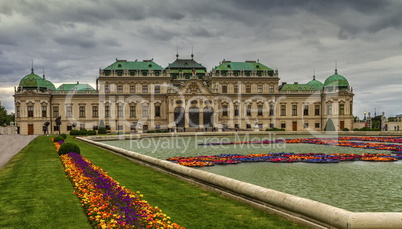 Castle Schloss Belvedere in Vienna, Austria
