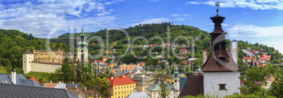 Banska Stiavnica panoramic view, Slovakia