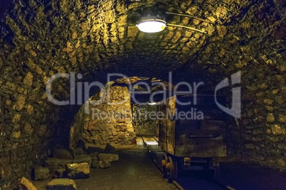 Old underground mine, Banska Stiavnica, Slovakia