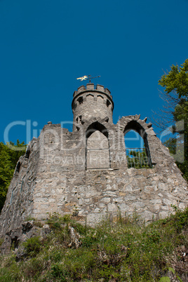 Tower in the german city Marsberg