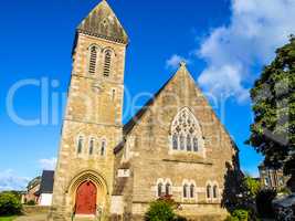 Cardross parish church HDR