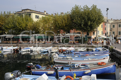 Fischerhafen in Garda