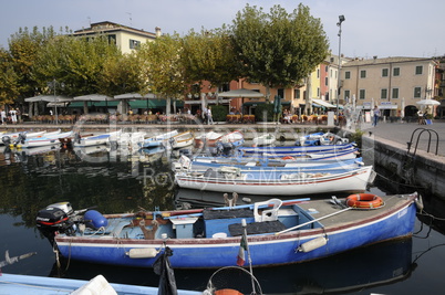 Fischerhafen in Garda