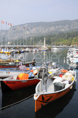 Fischerhafen in Garda