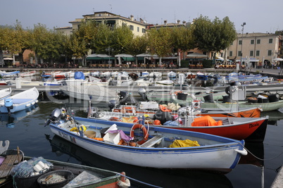 Fischerhafen in Garda