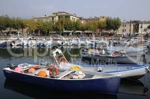 Fischerhafen in Garda