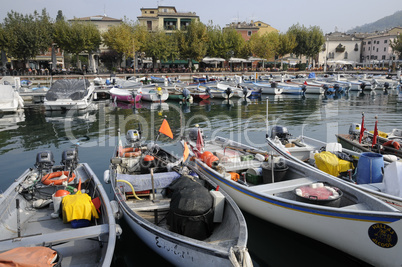 Fischerhafen in Garda