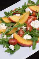 Salad with Peaches