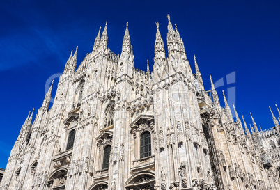 Duomo di Milano Cathedral in Milan HDR