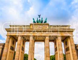 Brandenburger Tor Berlin HDR