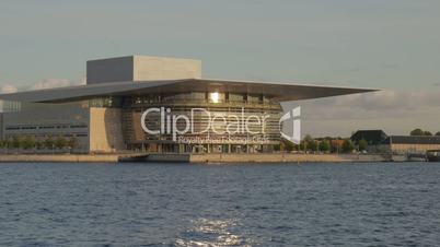The Copenhagen Opera House on the shore