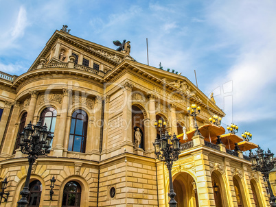 Alte Oper in Frankfurt HDR