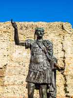Emperor Trajan Statue HDR