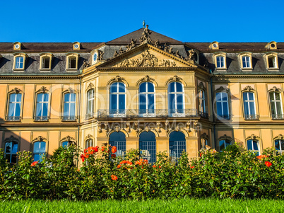 Neues Schloss (New Castle), Stuttgart HDR