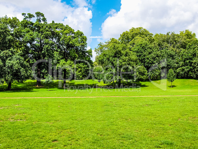 Kensington gardens London HDR