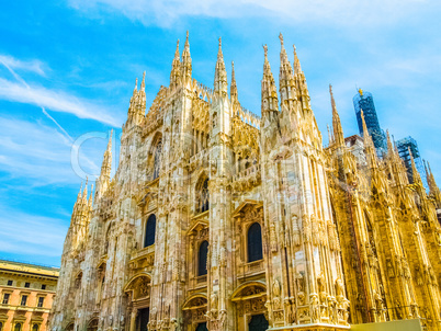 Milan cathedral HDR