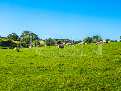 View of Tanworth in Arden HDR