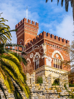 Albertis Castle in Genoa Italy HDR