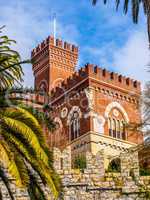 Albertis Castle in Genoa Italy HDR