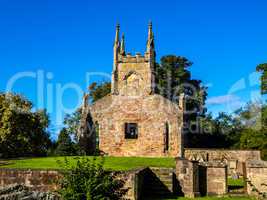 Cardross old parish church HDR