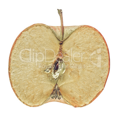 Apple fruit vintage desaturated