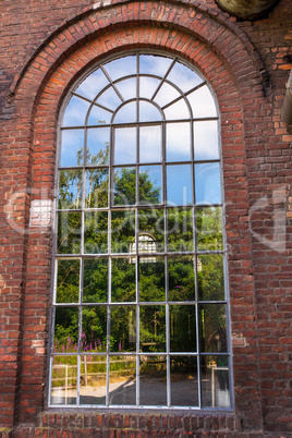 Window in the Landschaftspark Nord Duisburg