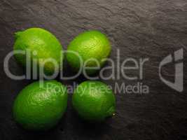 Fresh organic lime fruits