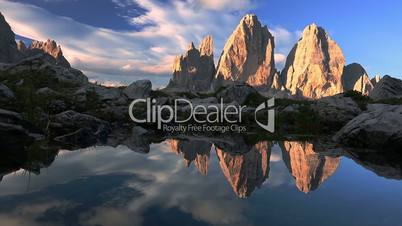 Mountains Reflected in the Lake