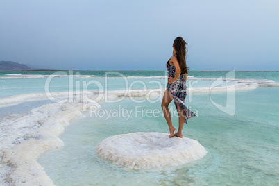 Girl at the Dead Sea