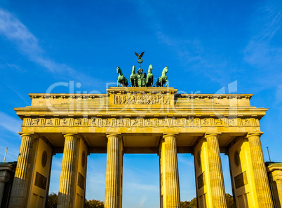 Brandenburger Tor, Berlin HDR