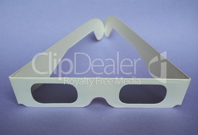 Disposable 3D glasses for movies