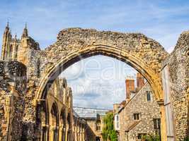St Augustine Abbey in Canterbury HDR