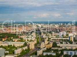 Berlin aerial view HDR