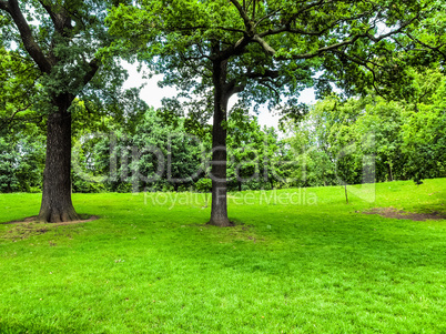 Kensington gardens London HDR