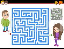 maze or labyrinth activity game