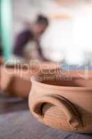 Close-up of bowl on table