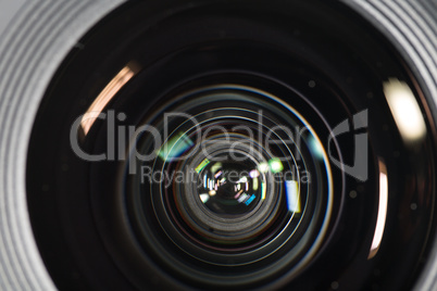 Camera Lens closeup