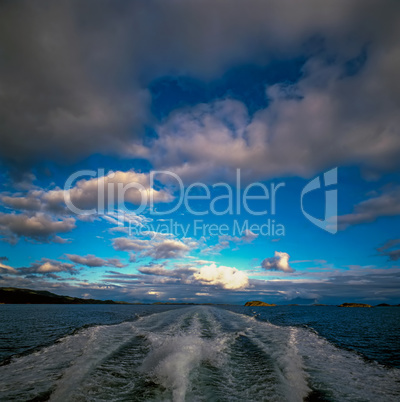 Speed Boat, North Sea, Norway