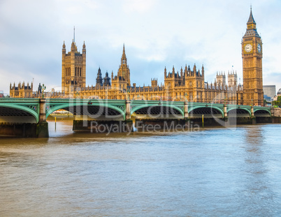 Houses of Parliament London HDR