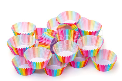 Colorful Papers Cup for Baking Cakes