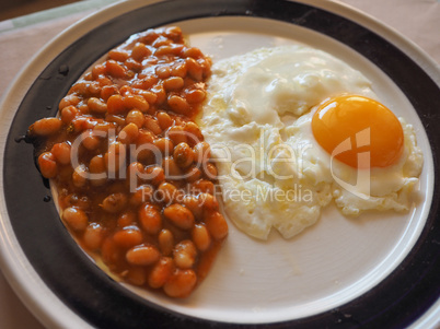 Vegetarian English breakfast