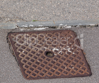 Steel Manhole detail