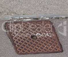 Steel Manhole detail
