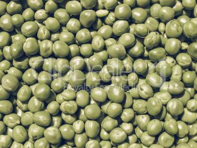 Peas vintage desaturated