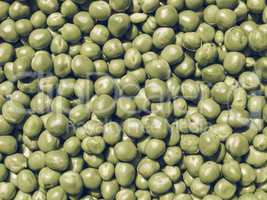 Peas vintage desaturated