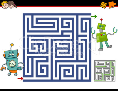 maze activity for kids