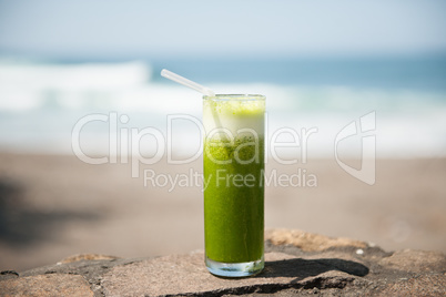 Healthy tropical juice drink