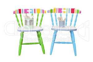 Colorful furniture